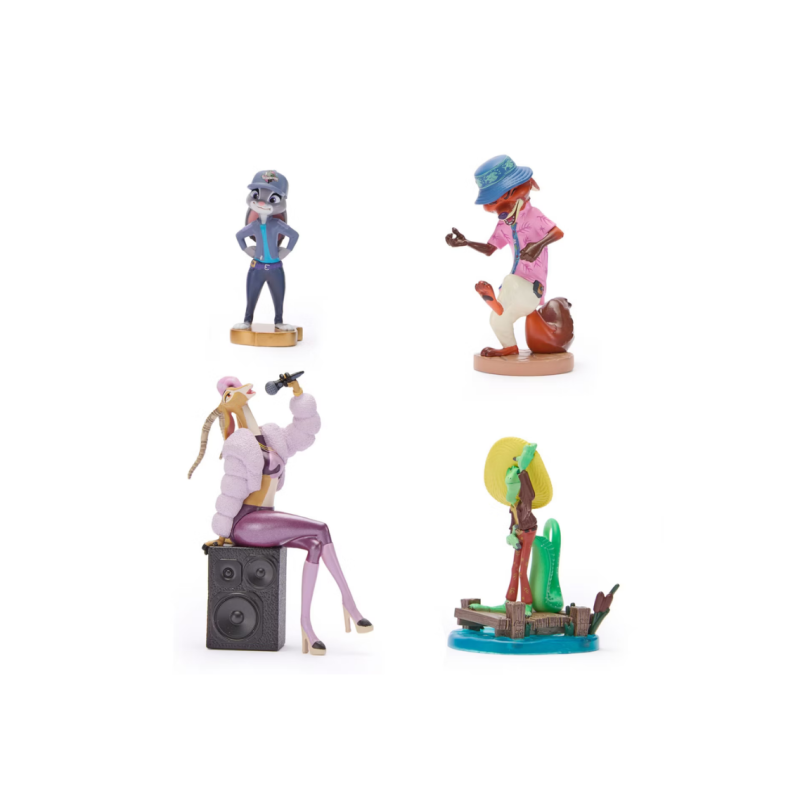 Coffret deluxe de figurines Zootopie 2 Disney