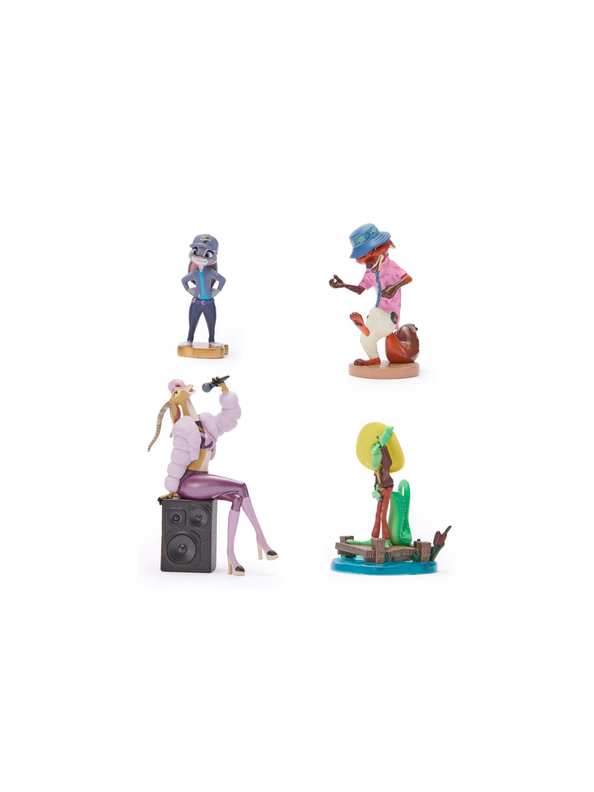 Coffret deluxe de figurines Zootopie 2 Disney