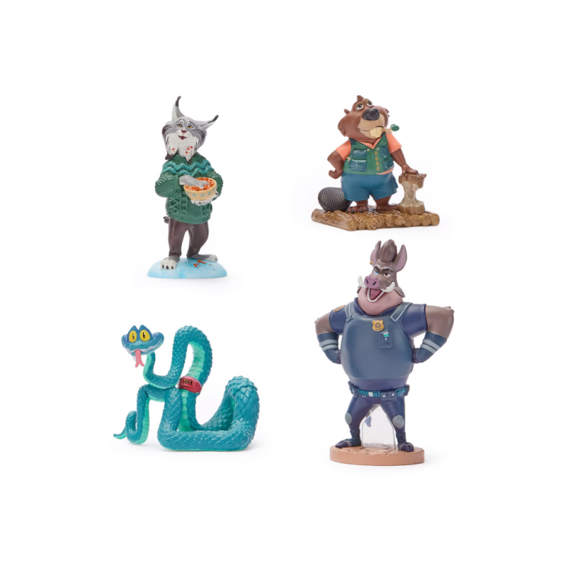 Coffret deluxe de figurines Zootopie 2 Disney