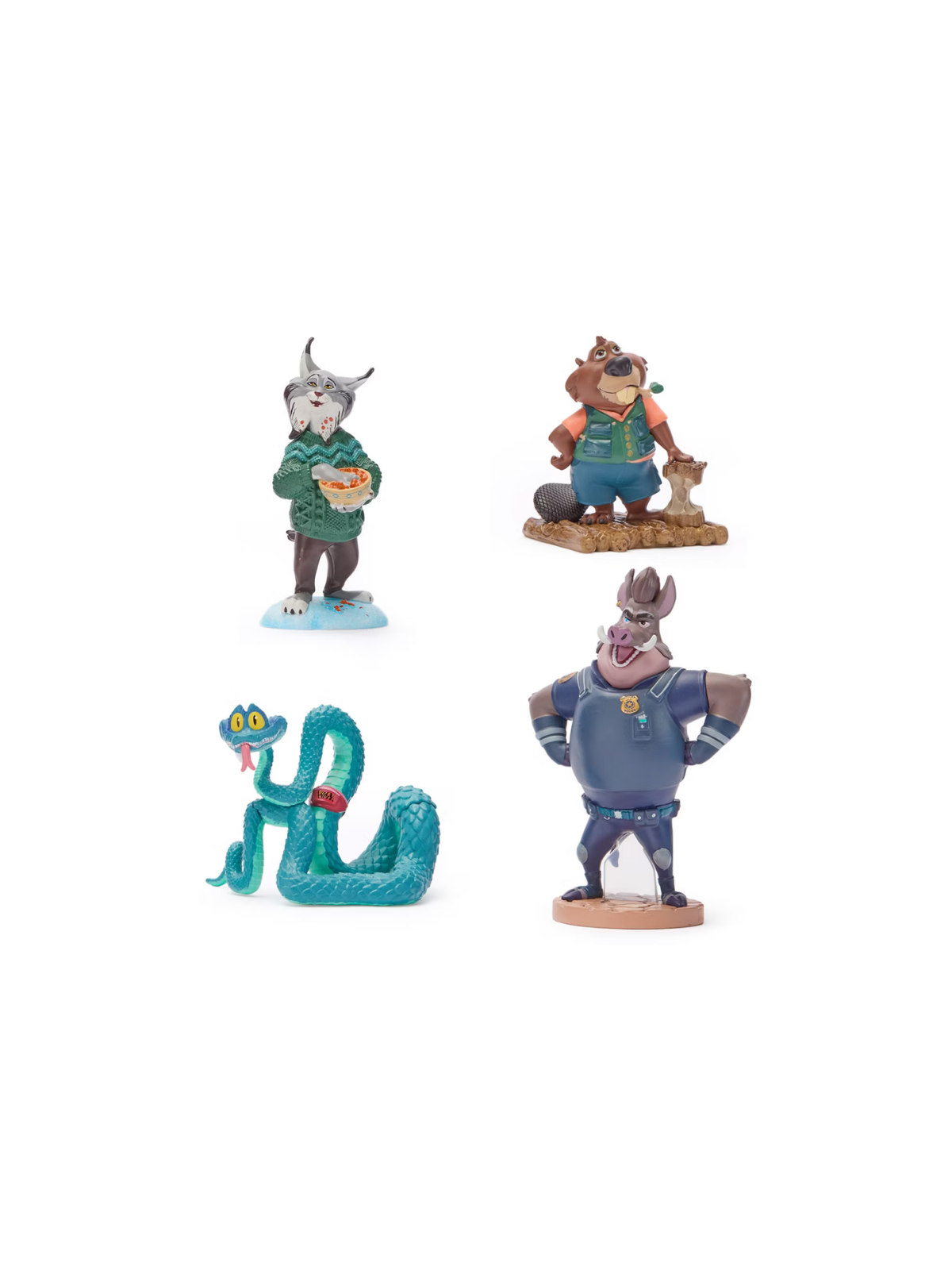 Coffret deluxe de figurines Zootopie 2 Disney