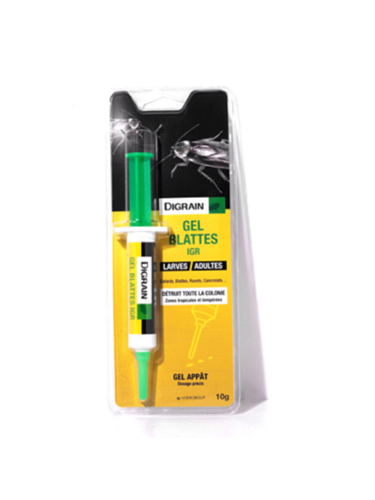 Gel anti cafard DIGRAIN 10g Elimination efficace des blattes et cafards