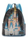 Sac à dos Cinderella Castle Light-Up LOUNGEFLY Import - Livraison 02/2026
