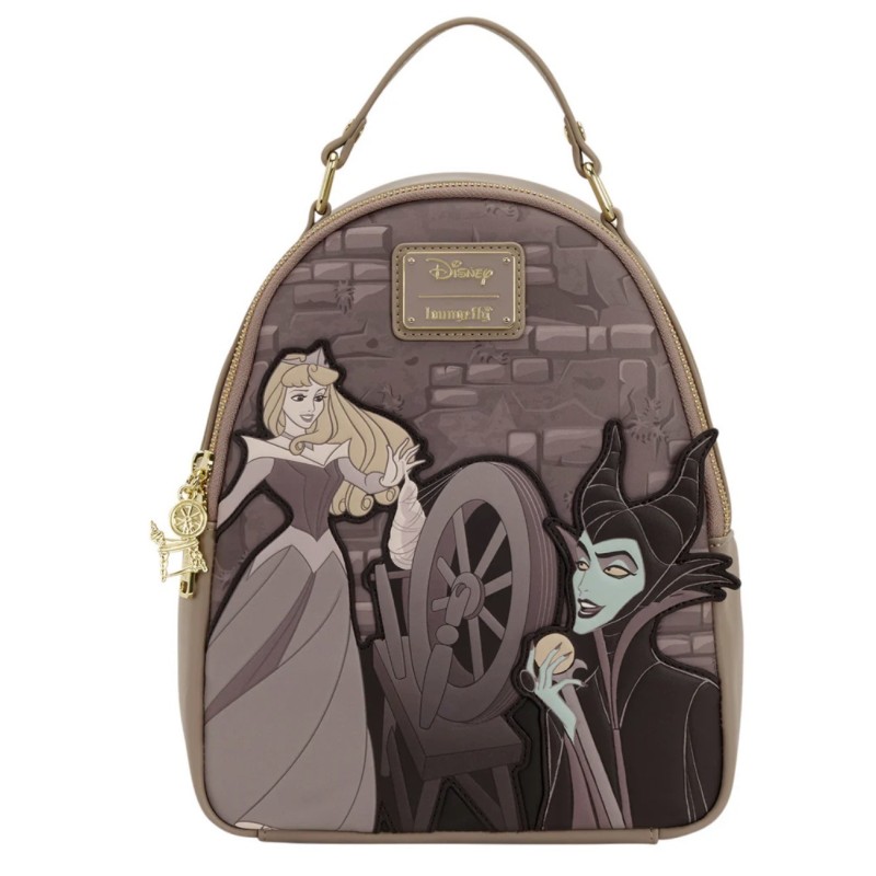 Sac à dos spinning wheel La belle au bois dormant LOUNGEFLY