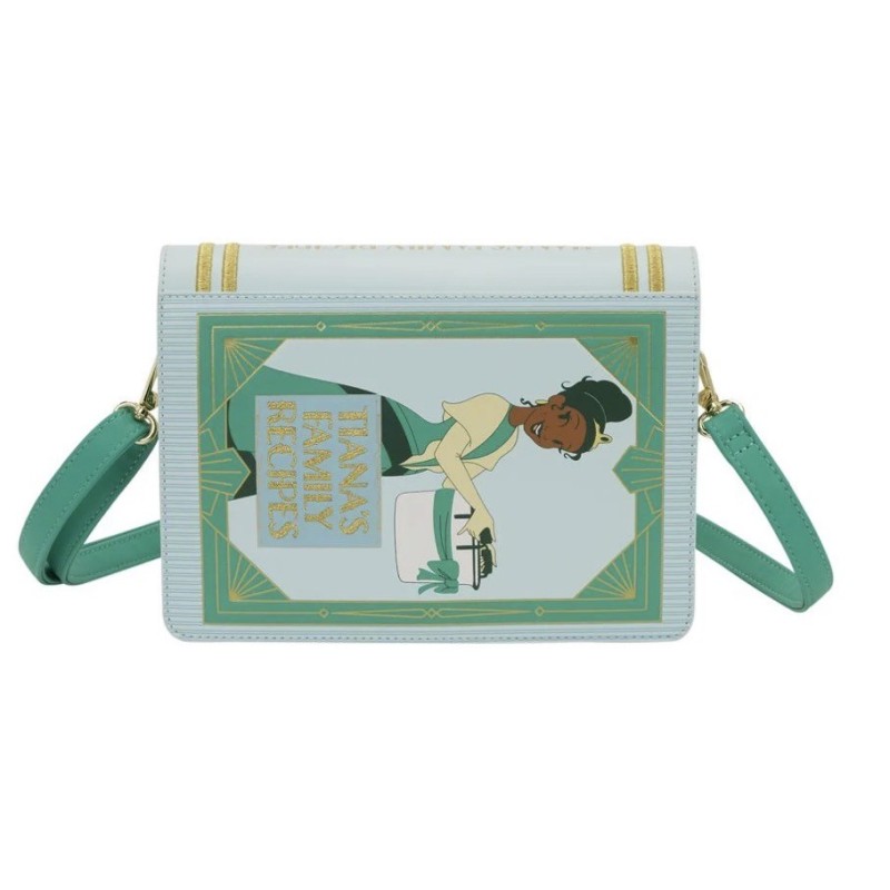 Sac à bandoulière Tiana disney princess book La princesse & la grenouille LOUNGEFLY