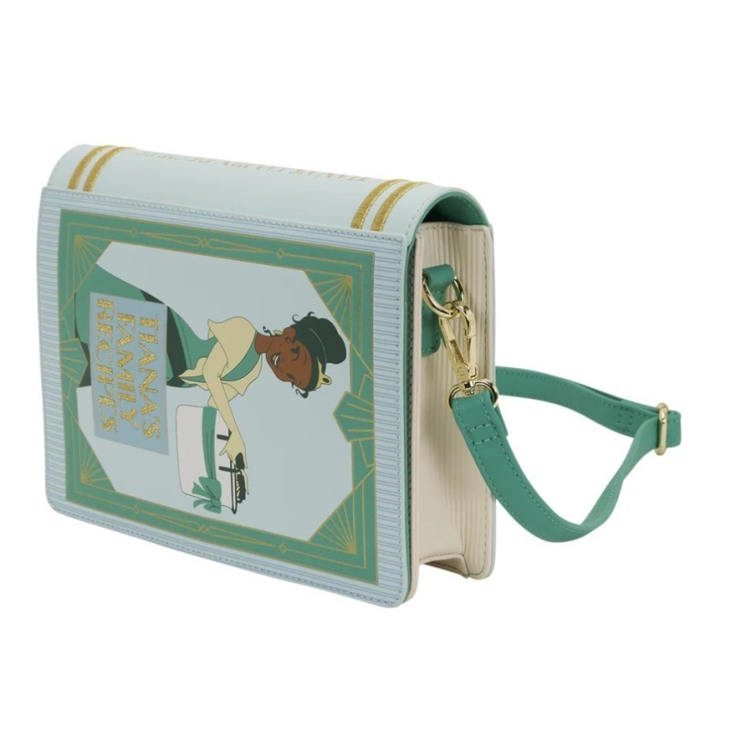 Sac à bandoulière Tiana disney princess book La princesse & la grenouille LOUNGEFLY