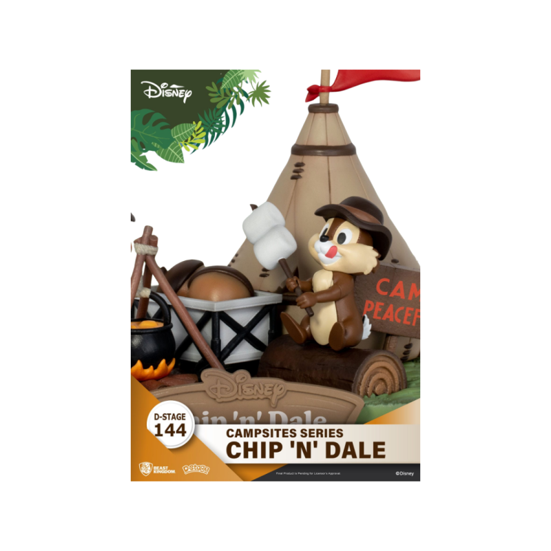 Figurine Tic & Tac campsite series - D-Stage