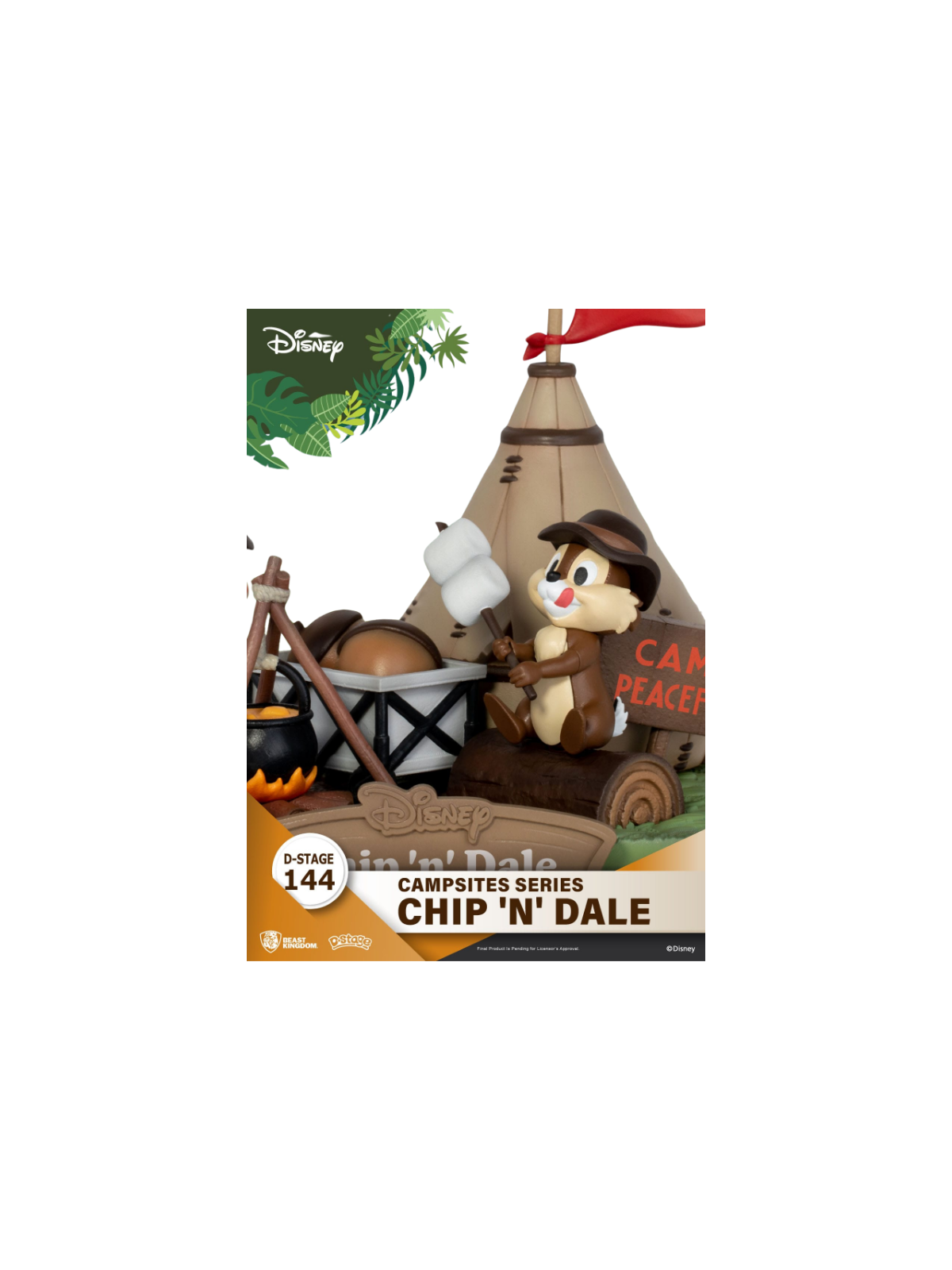 Figurine Tic & Tac campsite series - D-Stage