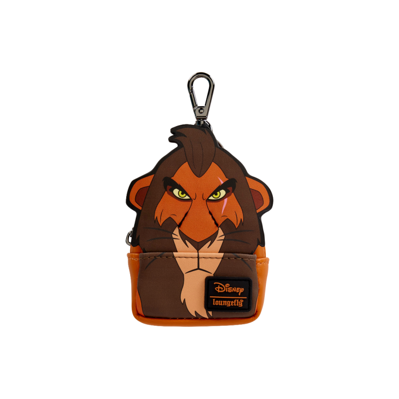 Porte-clés mini sac à dos mystère méchants Disney LOUNGEFLY