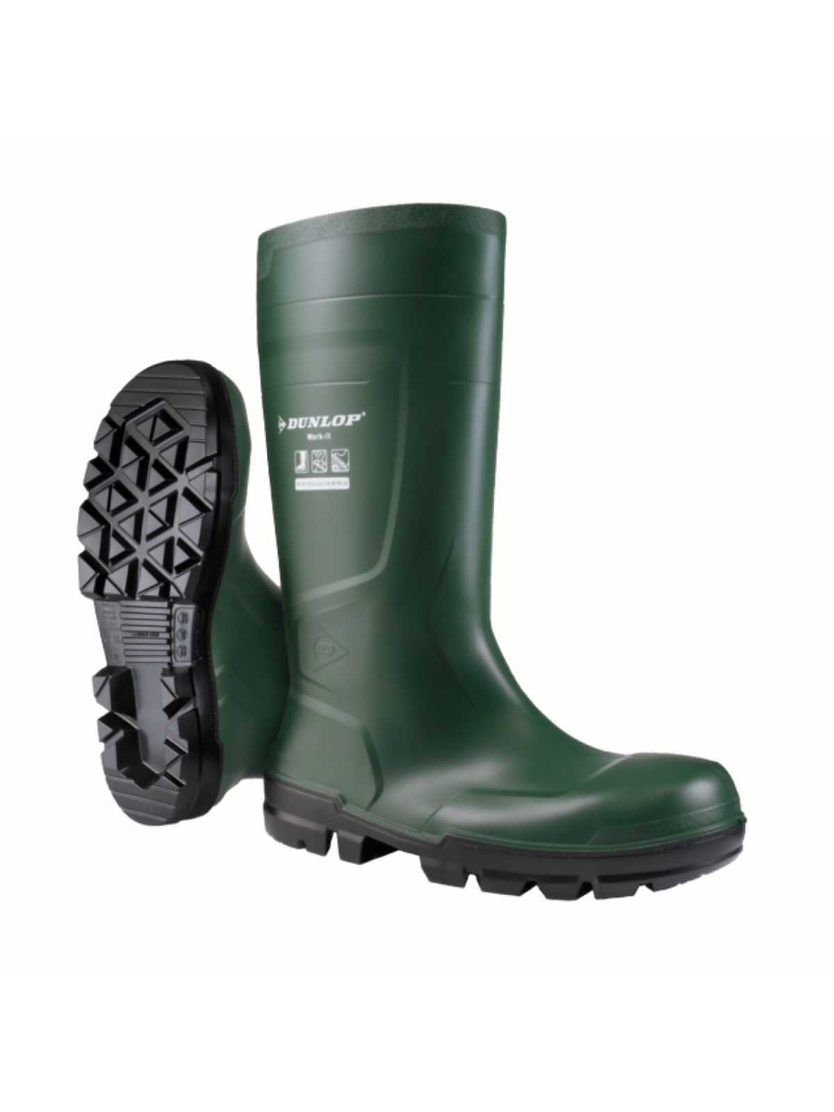 Bottes de Sécurité Dunlop Work It Full Safety NB2KL01 Vertes