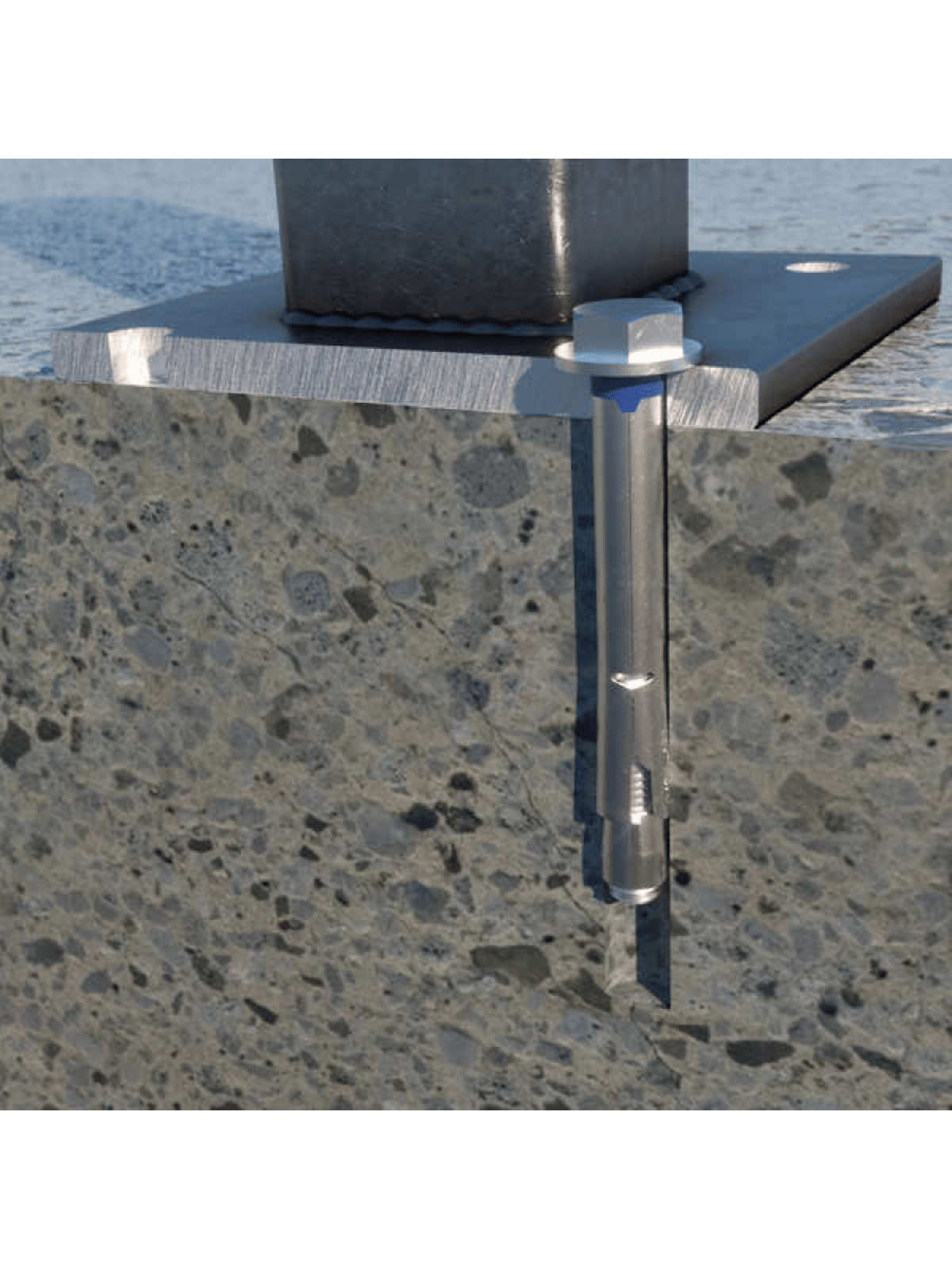 Cheville Métallique Anti-Rotation M6x45 Index ACHT09C Boîte de 200