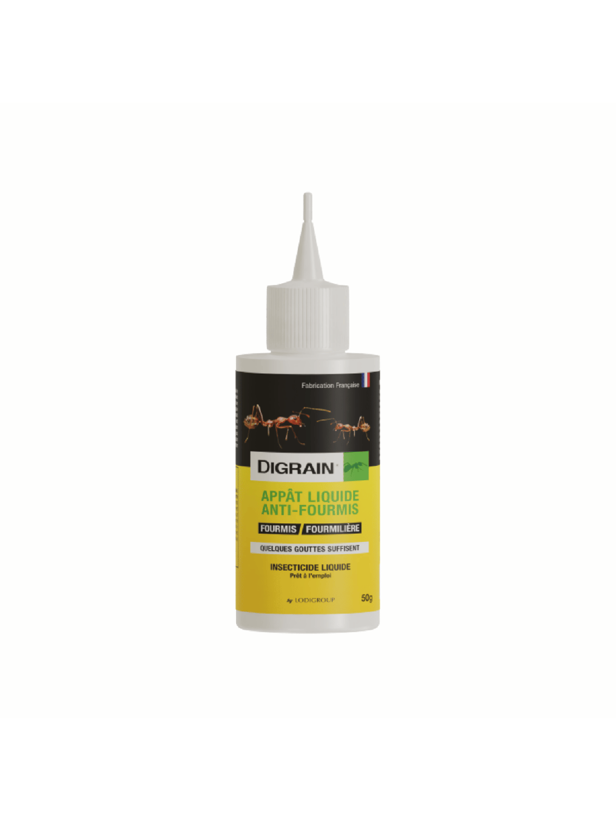 Appât Fourmis Liquide Digrain 50g I1091 Anti Fourmilière Efficace