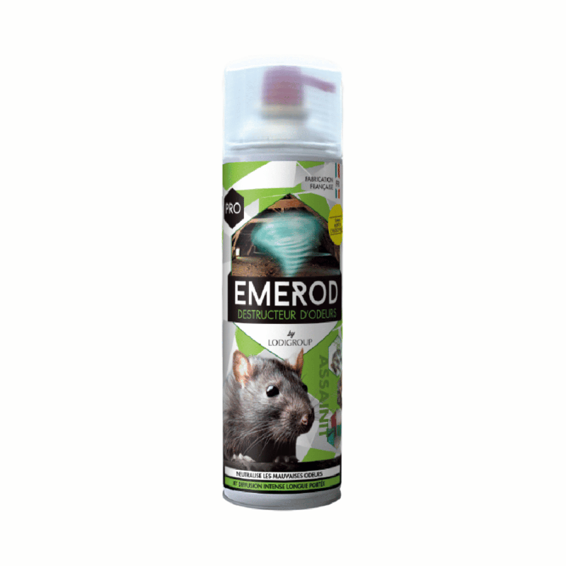 Destructeur Odeurs Professionnel Emerod Digrain 500ml Menthe R8073