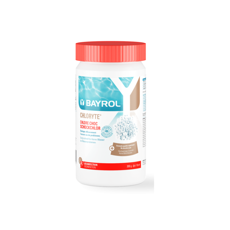 Chloryte Bayrol 1kg Chlore Choc Hypochlorite de Calcium 2137192