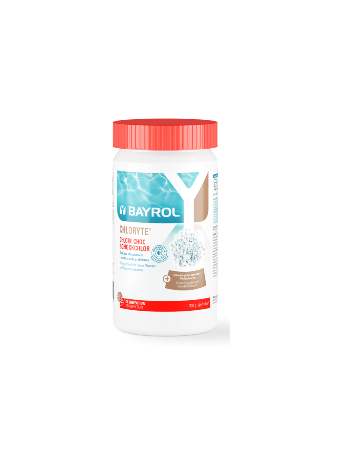 Chloryte Bayrol 1kg Chlore Choc Hypochlorite de Calcium 2137192
