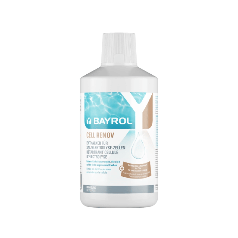 Cell Renov Bayrol 1 L Nettoyant Détartrant Cellule Électrolyseur