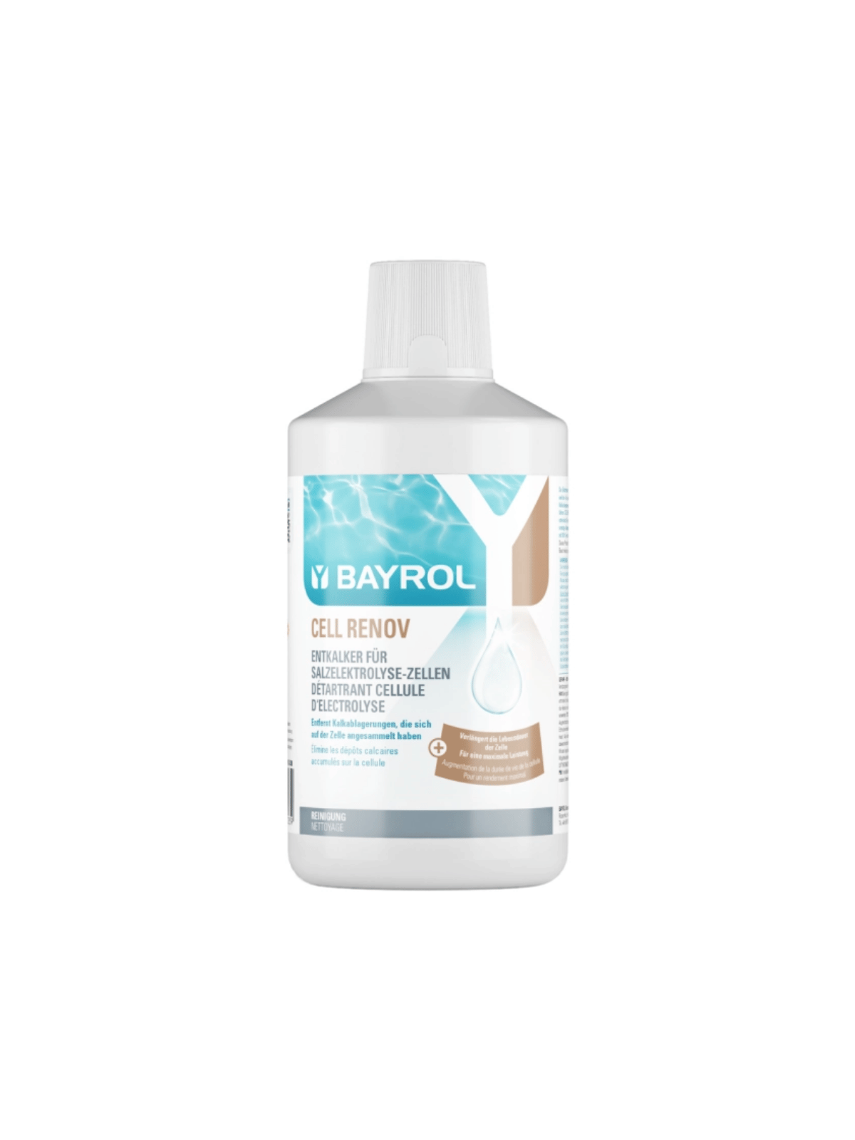 Cell Renov Bayrol 1 L Nettoyant Détartrant Cellule Électrolyseur