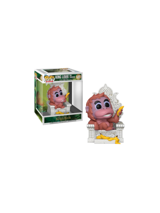 Figurine POP Deluxe Roi Louis sur trône Le livre de la jungle N°1491