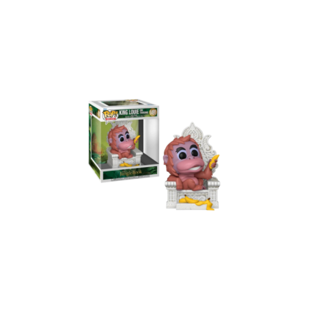 Figurine POP Deluxe Roi Louis sur trône Le livre de la jungle N°1491