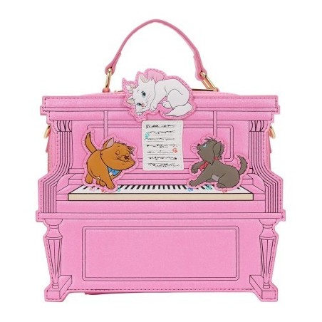Sac a bandouliere loungefly figural piano les aristochats