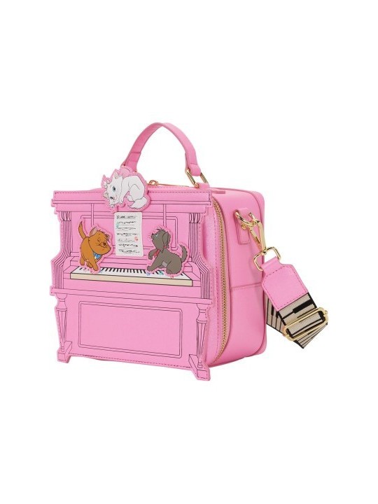 Sac a bandouliere loungefly figural piano les aristochats