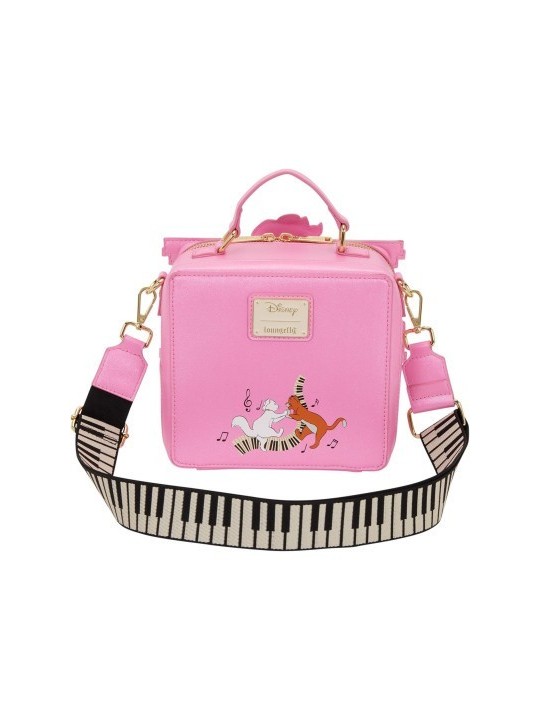 Sac a bandouliere loungefly figural piano les aristochats