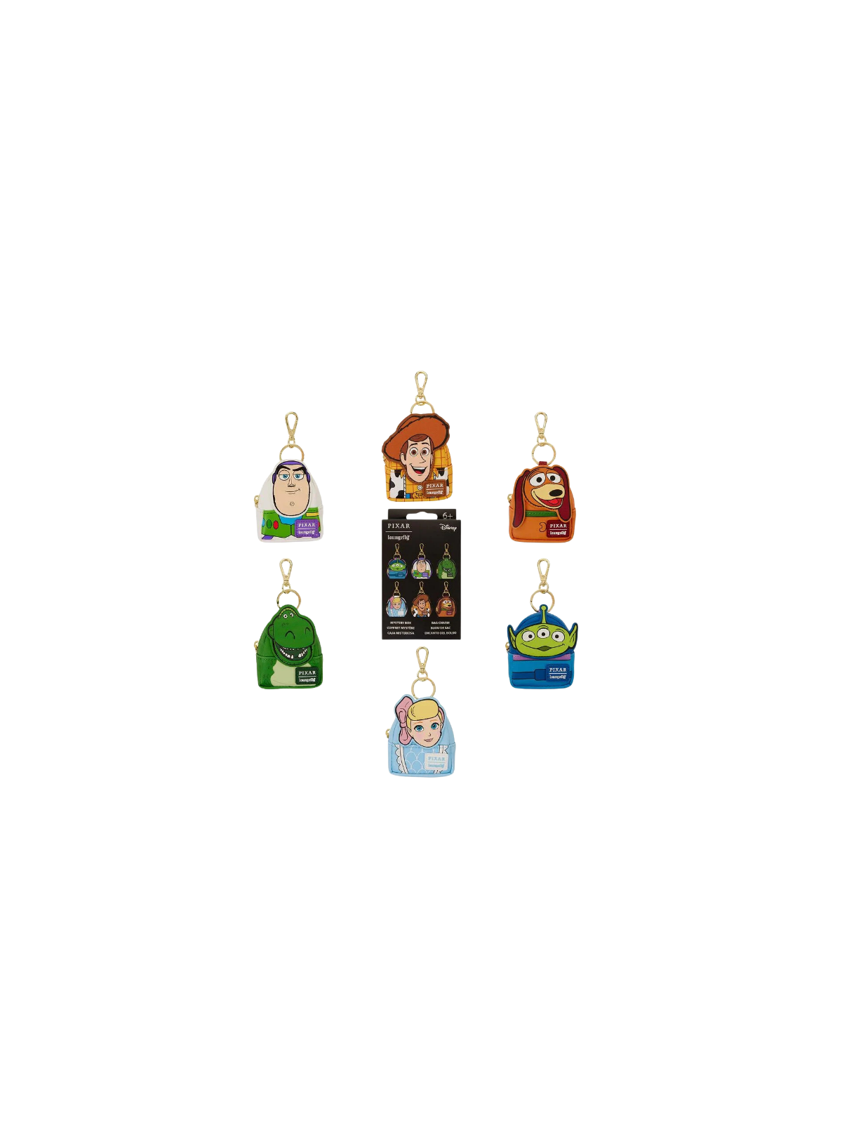 Mini Backpack loungefly Bag Charm Toy Story Mystery box