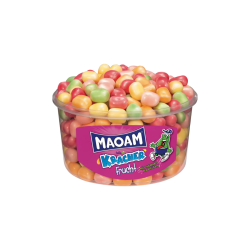 Mao Croqui Kracher Fruits – boîte 265 bonbons (1,2 kg) saveurs fruitées pétillantes