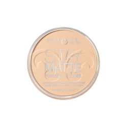 Poudre compacte Rimmel Stay Matte Light 001 – anti-brillance et fini naturel