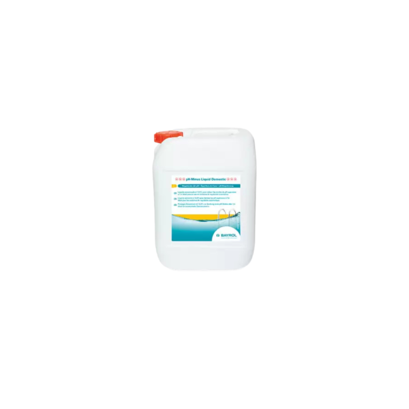 pH-Minus liquide Bayrol 10 L – correction rapide du pH pour piscine eau claire et équilibrée