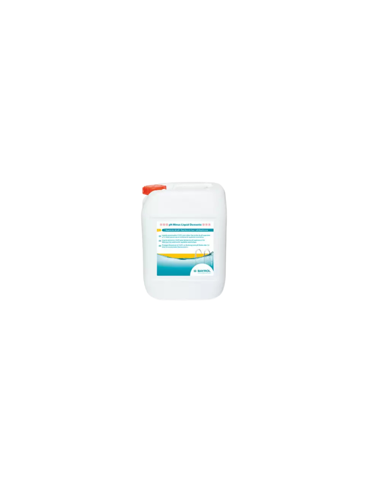 pH-Minus liquide Bayrol 10 L – correction rapide du pH pour piscine eau claire et équilibrée