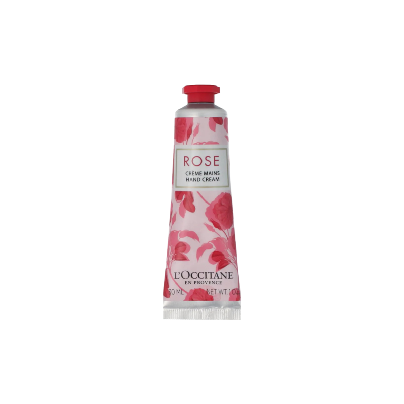 L’Occitane crème mains à la rose 30 ml – hydratation et parfum floral délicat