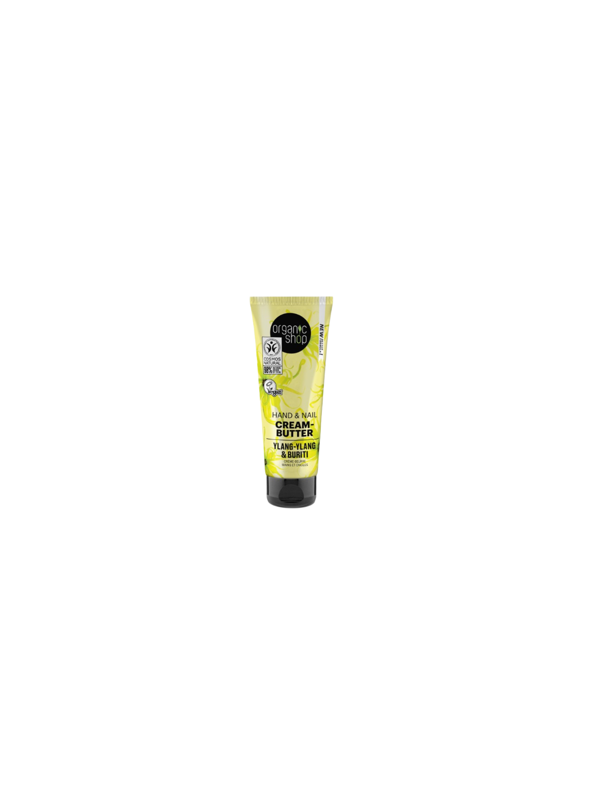 Crème-beurre mains Organic Shop Ylang-ylang & Buriti – hydratation intense et soin naturel