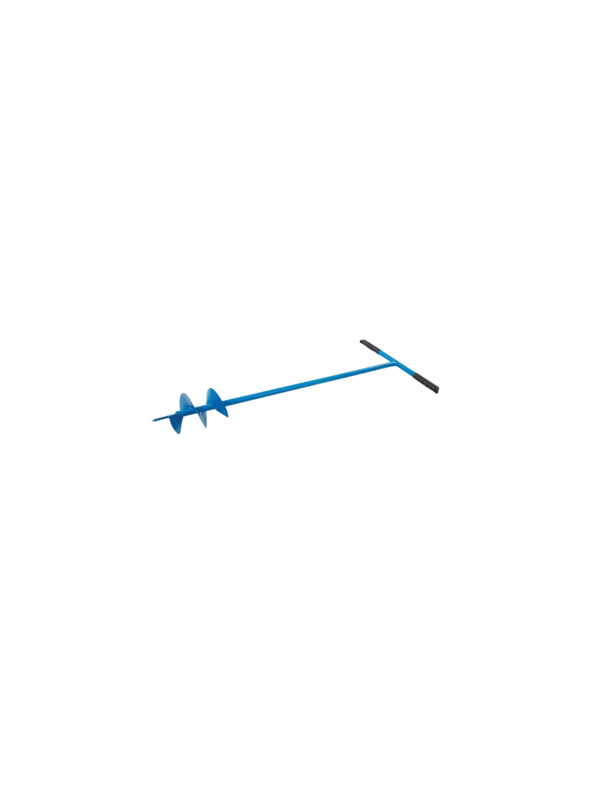 Tarière manuelle 1100 mm Ø127 mm Silverline – Outil robuste pour perçage du sol, plantation et pose de poteaux
