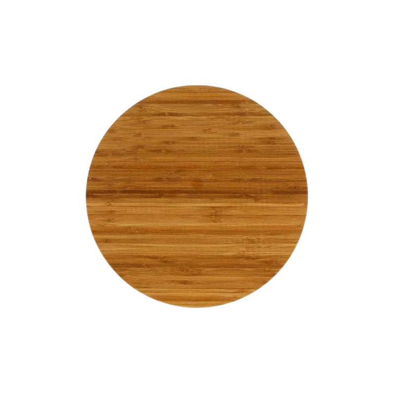 Plateau tournant bambou 35x3 cm Secret de Gourmet – Accessoire de service élégant et pratique pour table