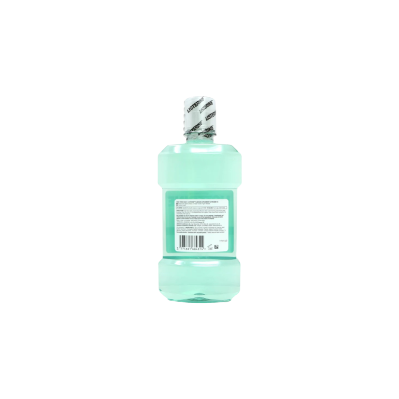 Listerine Spearmint 500ml – Bain de bouche fraîcheur intense pour hygiène buccale et haleine propre