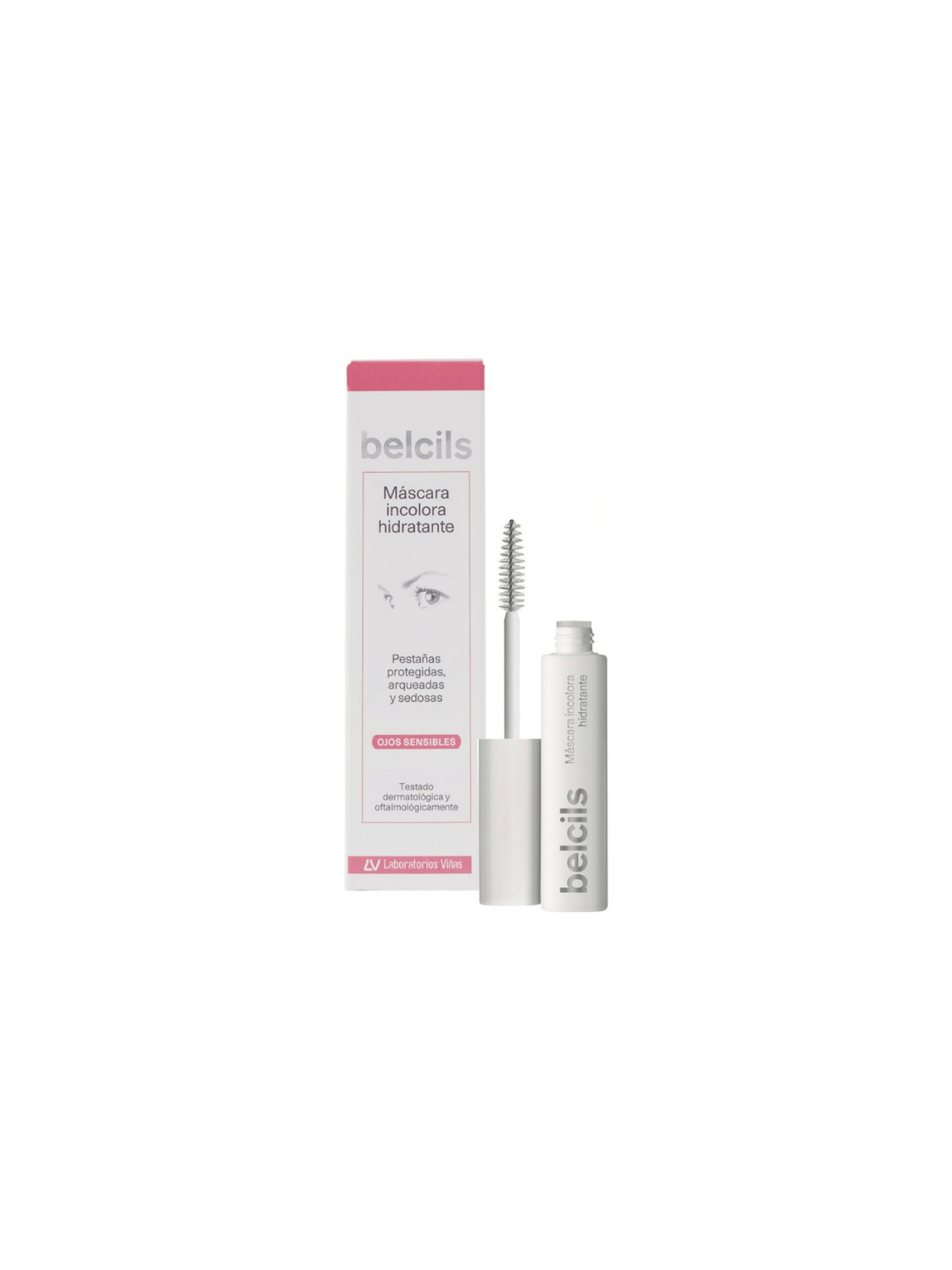 Mascara Hydratant Incolore Belcils - Soin Yeux Sensibles à la Kératine
