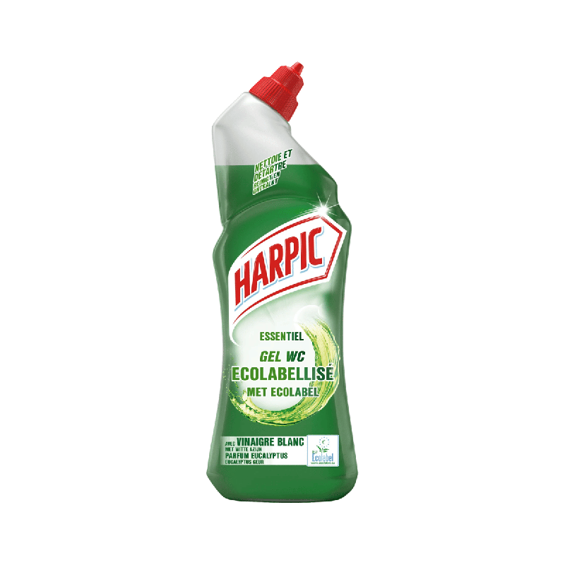 Gel WC Écologique Harpic Vinaigre Blanc & Eucalyptus Nettoyant Détartrant