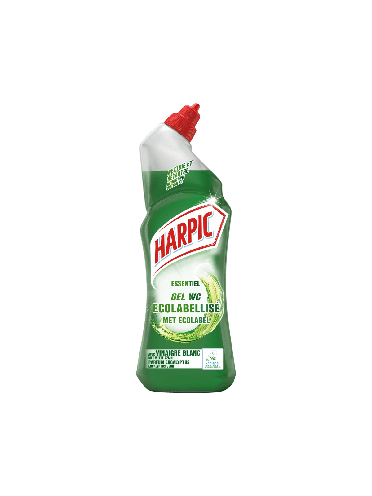 Gel WC Écologique Harpic Vinaigre Blanc & Eucalyptus Nettoyant Détartrant