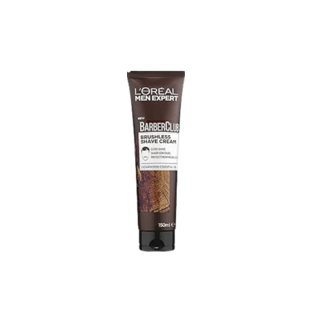 L’Oréal Men Expert Barber Club 150ml – Crème de rasage barbe homme confort, protection et soin quotidien