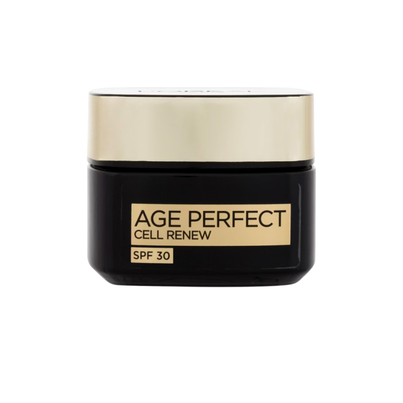 L’Oréal Paris Age Perfect Cell Renew 50 ml – Crème anti-âge régénérante pour peau mature, éclat et hydratation