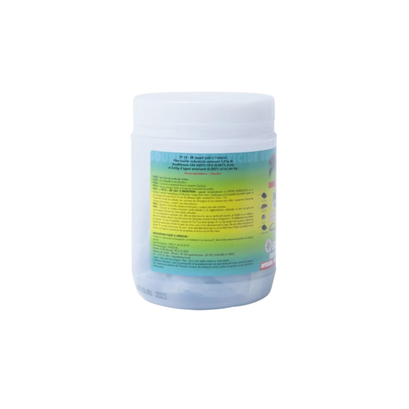 Appât pâte anti-rats et souris Subito 150g – Solution efficace de dératisation maison et locaux