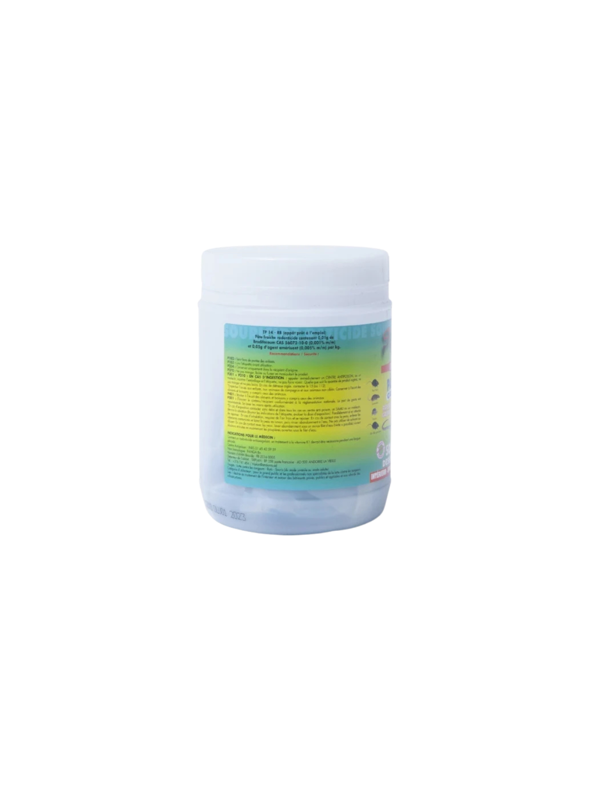 Appât pâte anti-rats et souris Subito 150g – Solution efficace de dératisation maison et locaux