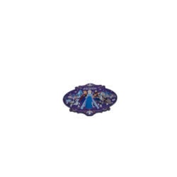 Magnet Reine des neiges métal World of Frozen Disneyland Paris