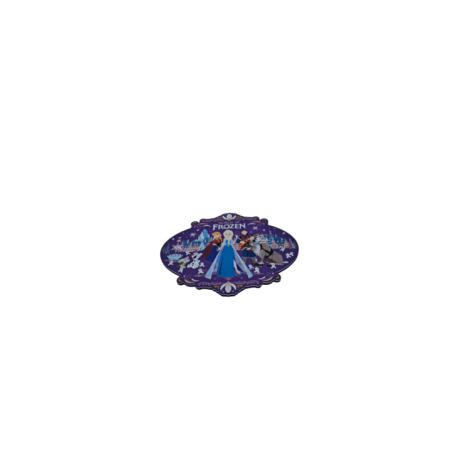 Magnet Reine des neiges métal World of Frozen Disneyland Paris