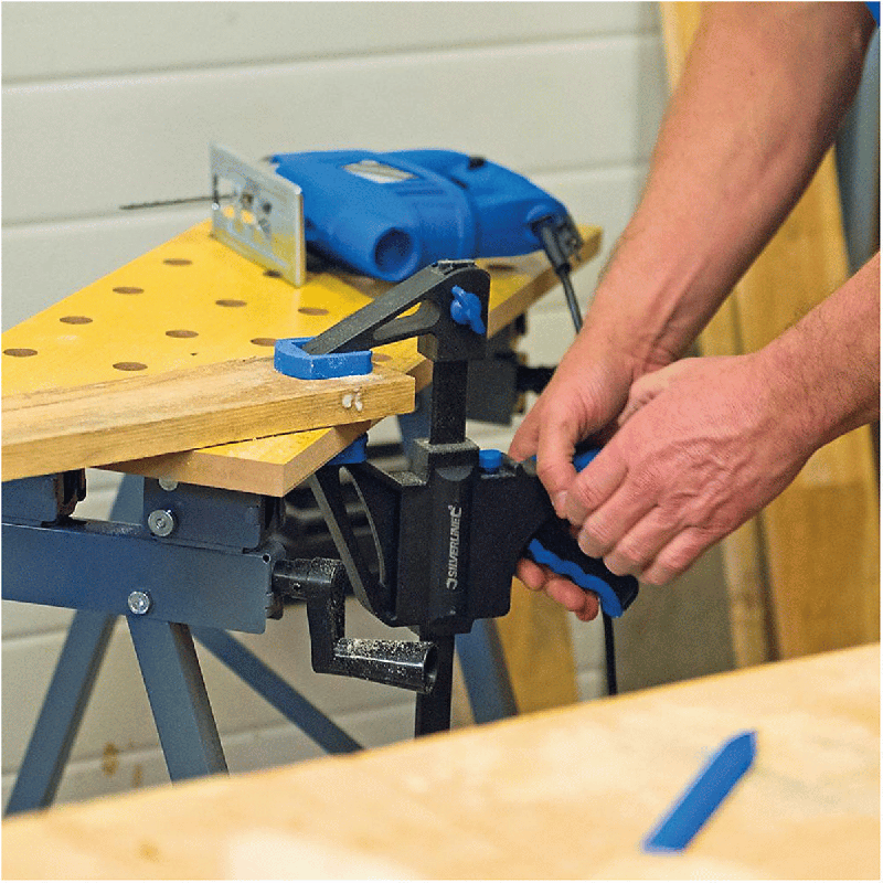 Presse à Serrage Rapide Usage Intensif Silverline - 450 mm