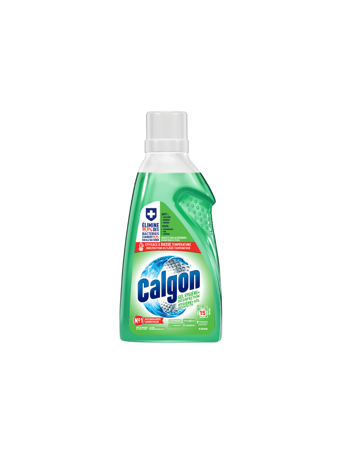 Calgon Hygiène Plus Gel Anti-Calcaire & Antibactérien - 750ml
