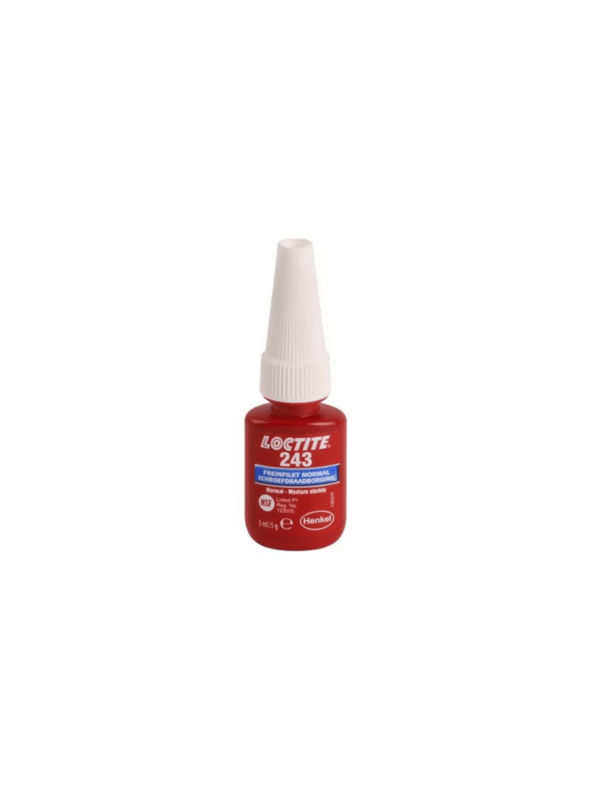 Frein Filet Moyen Loctite 243 Bleu - Blocage de Vis et Écrous - 5ml