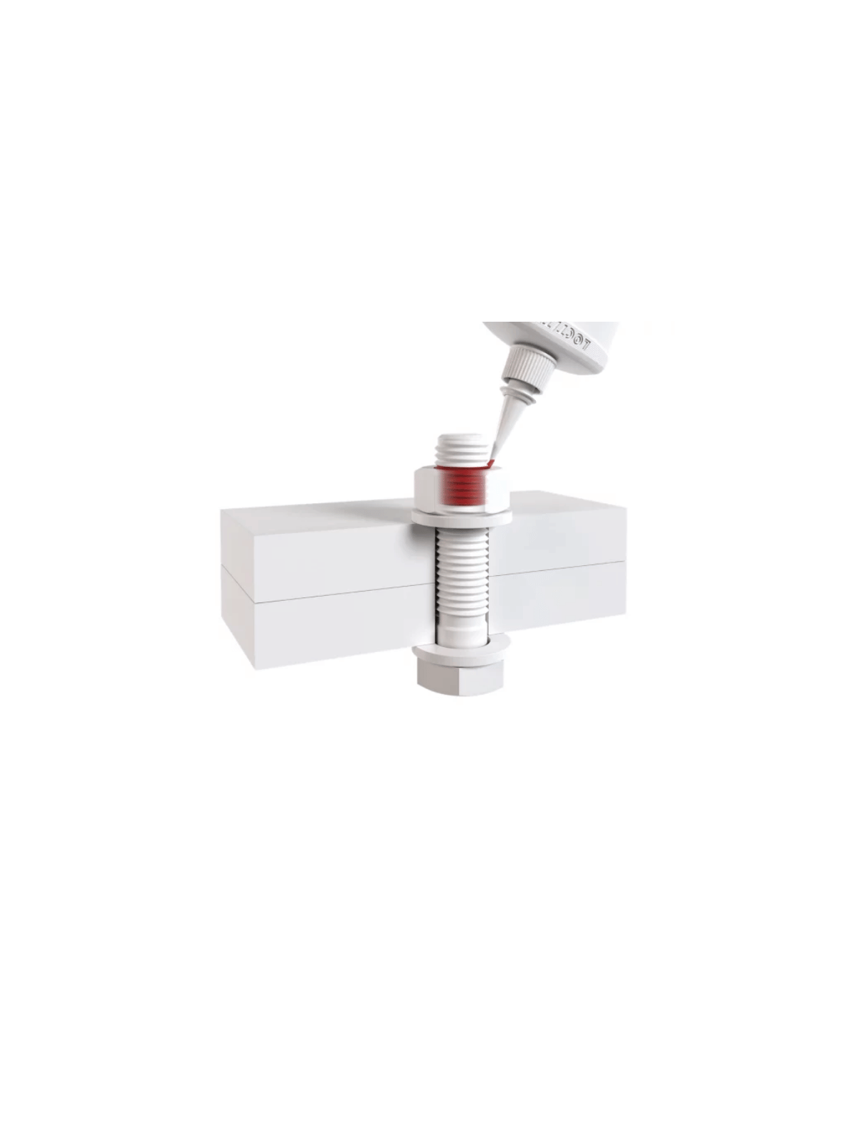 Frein Filet Moyen Loctite 243 Bleu - Blocage de Vis et Écrous - 5ml