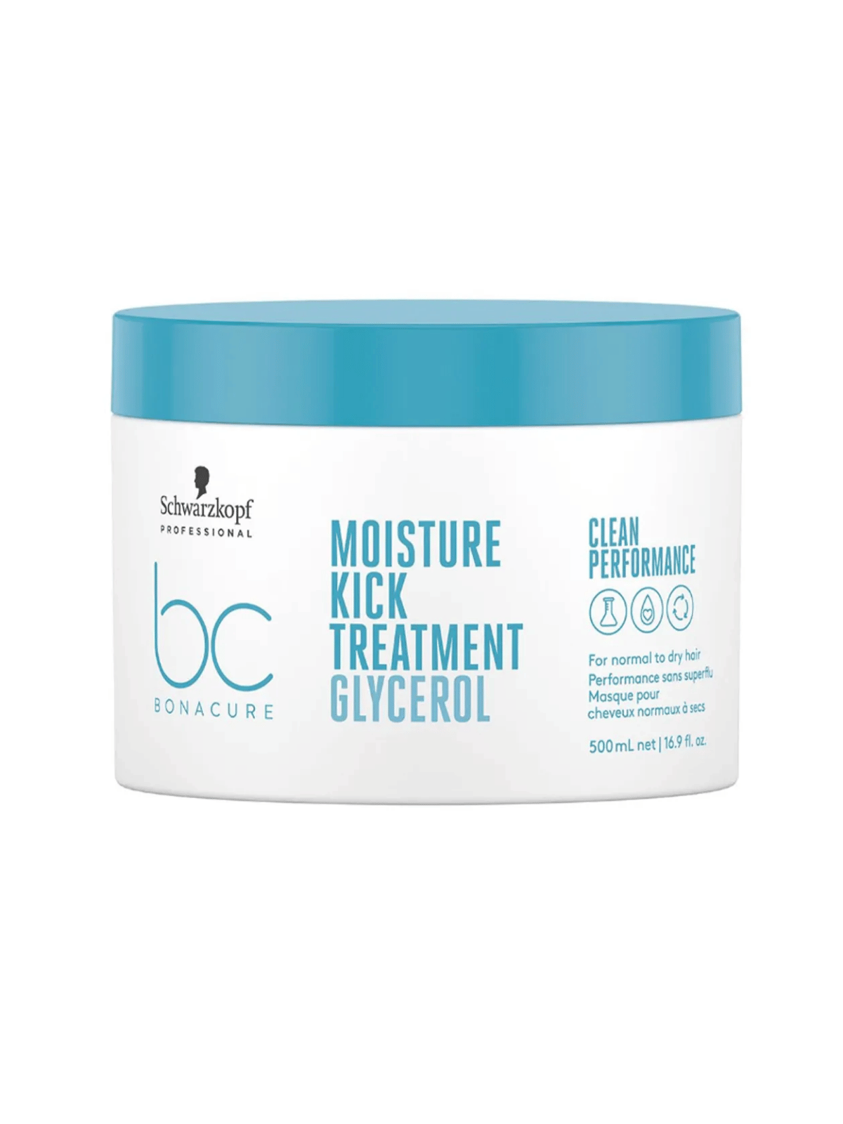 Masque Schwarzkopf BC Bonacure Moisture Kick 500ml - Hydratation Intense