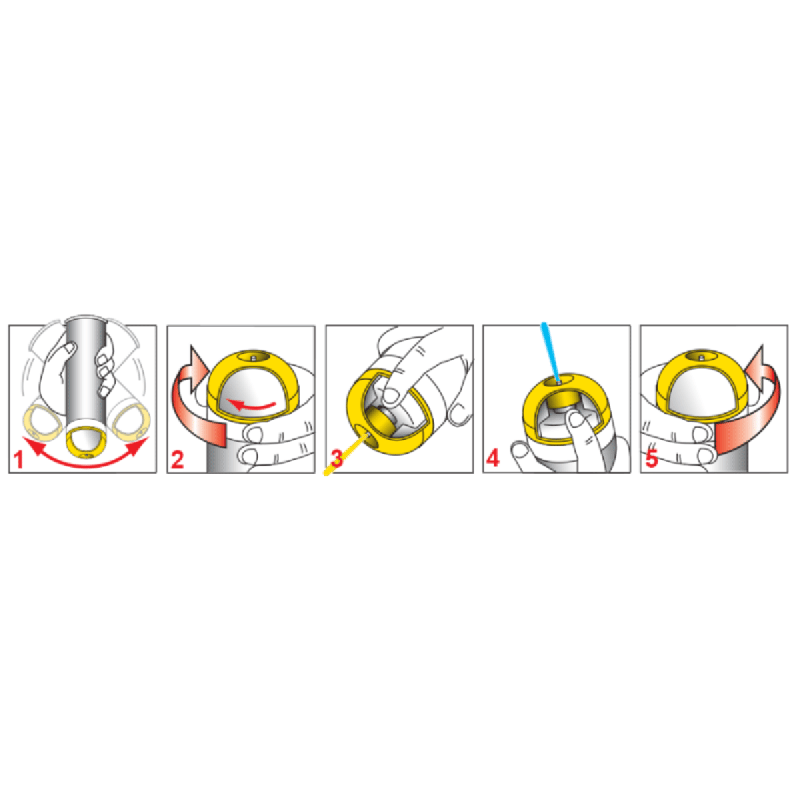 Traceur de Chantier Cerise Fluo S-MARK SOPPEC 650ml - Marquage 6 mois